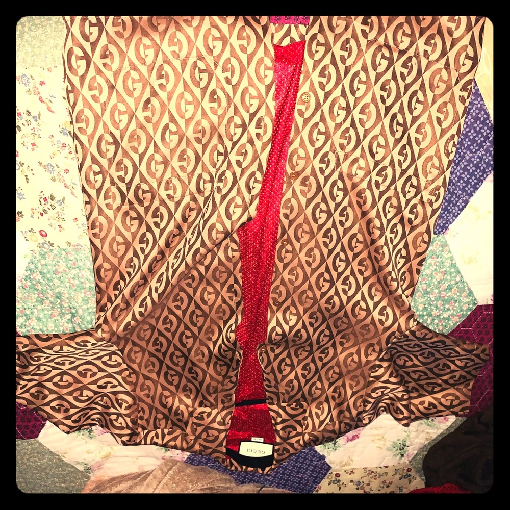 Gucci silk shirt